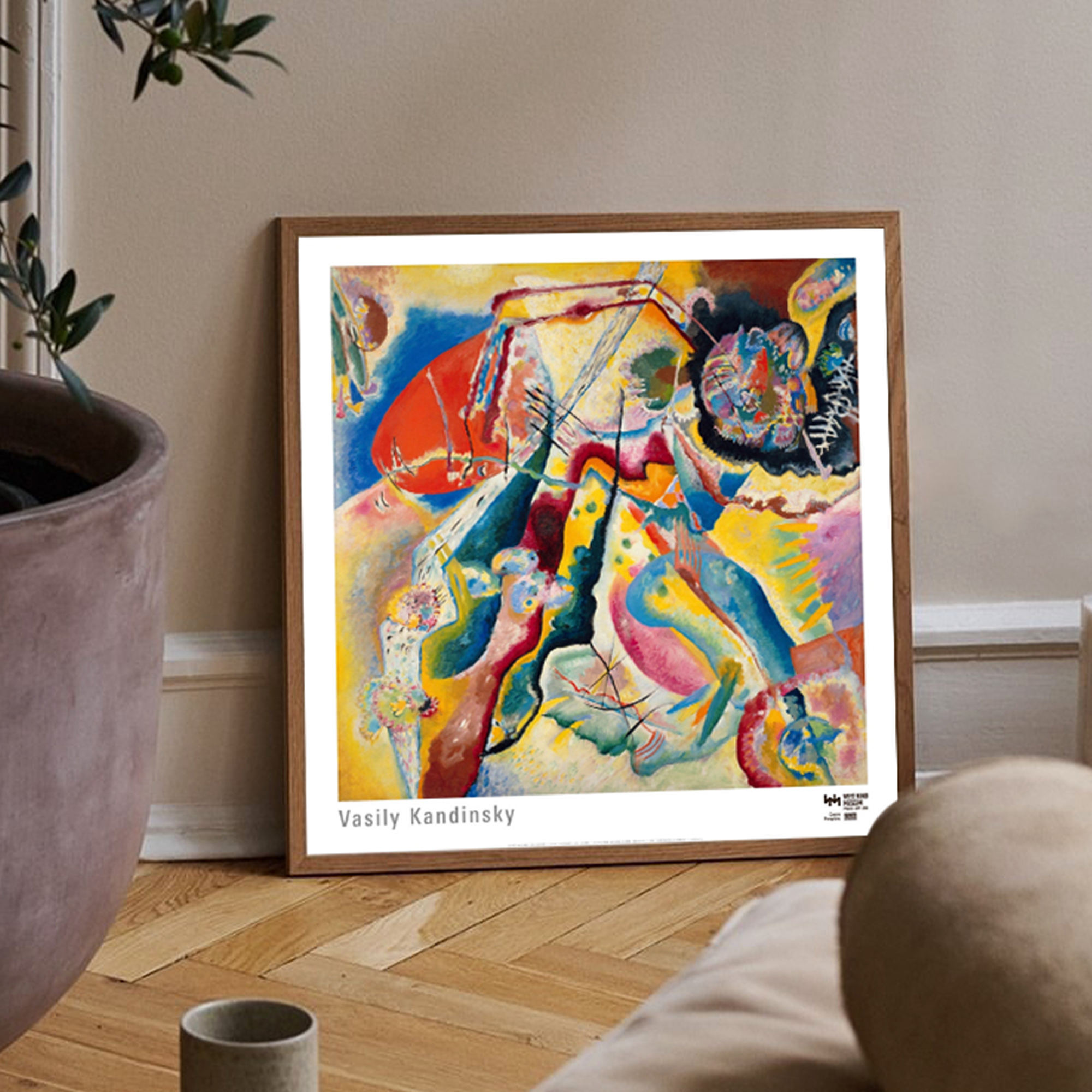 限量版|康定斯基|法国蓬皮杜|色彩|抽象艺术|正版装饰画|原版海报