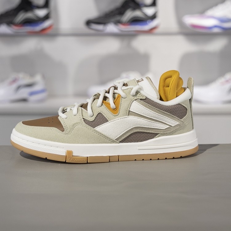 李宁惟吾PRO板鞋男2024冬季新款经典滑板鞋低帮休闲运动鞋AECU037,运动鞋new,板鞋,淘宝优惠券,粉丝福利购,淘宝优惠卷