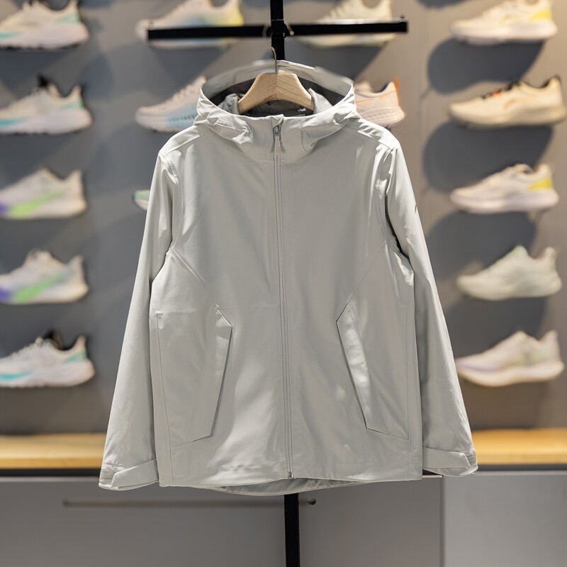 马龙同款|李宁运动风衣男子2026防泼水弹力夹克跑步外套AFDWE21