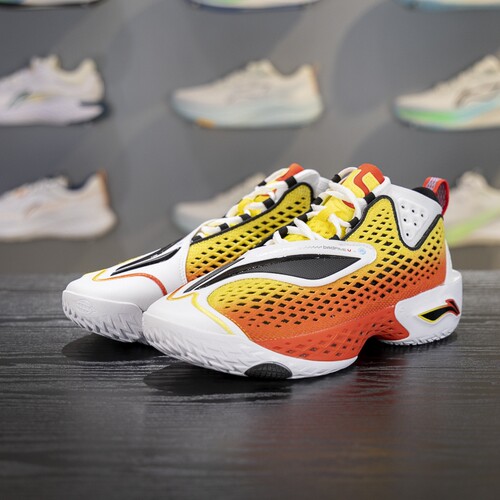 李宁反伍5中帮缓震实战篮球鞋