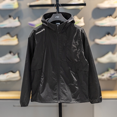 李宁运动风衣防晒防泼水