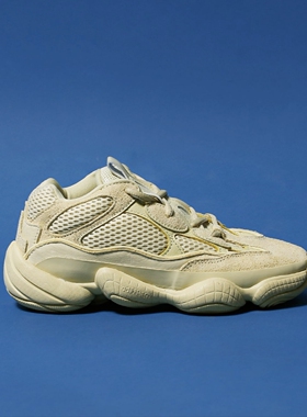 Adidas阿迪达斯Yeezy 500 moon运动情侣老爹鞋跑步运动鞋DB2966