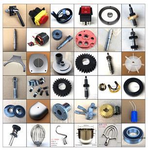 星丰B20/30打蛋机开关手轮蜗轮内齿圈搅拌轴轴承盖电容弹片变速座