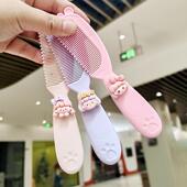 婴儿梳宝宝梳安全梳小孩新生儿童头发梳子便携小梳子可爱卡通动物