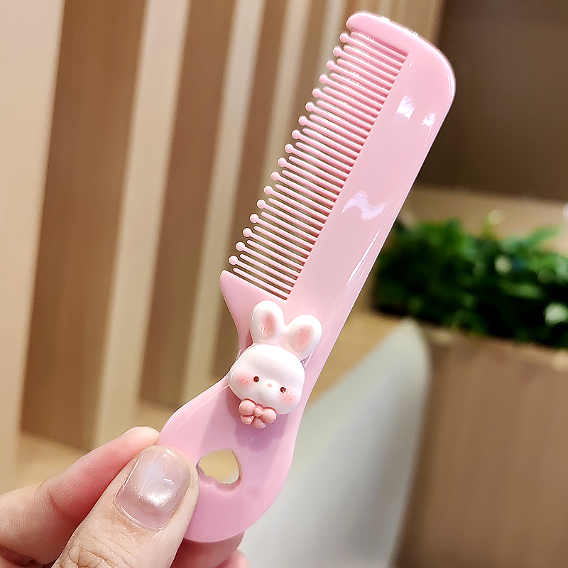 婴儿梳宝宝梳安全梳小孩新生儿童头发梳子便携小梳子可爱卡通动物