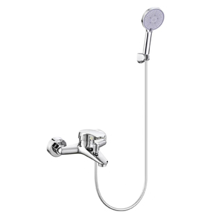 惜度全铜淋浴花洒升降套装 059 双出水淋浴家用冷热双控开关HSG