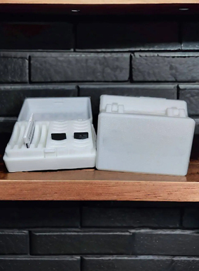 sd卡收纳盒 3D打印 简单收纳内存卡保护多张白色磨砂可定制logo