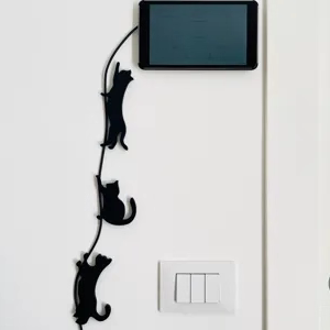 家用外露装饰遮丑电缆盖猫咪电线美化神器艺术简约3D打印简约时尚