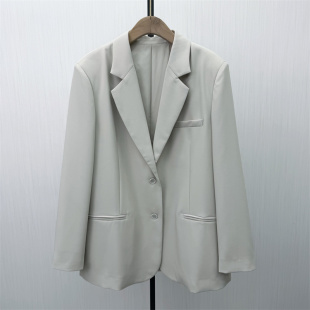 2026春季 休闲经典 新品 外套女时尚 宽松通勤百搭西服2211 西装 艾W