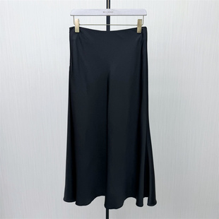 乂●2026春季新品 直筒半身裙女气质通勤高腰显瘦垂感长裙1234