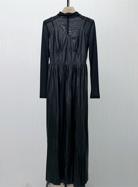 迪●2026春季新品 T恤吊带裙套装女气质皮裙连衣裙两件套1771