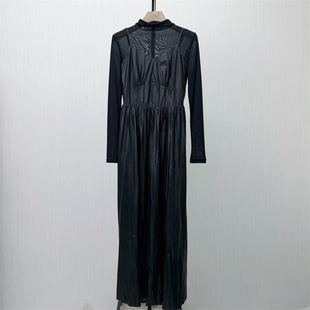 迪●2026春季新品 T恤吊带裙套装女气质皮裙连衣裙两件套1771