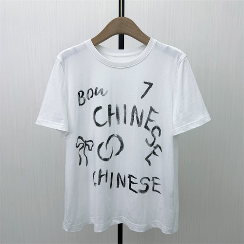 图●2026夏季新品 印花短袖t恤女宽松休闲通勤百搭显瘦上衣2495