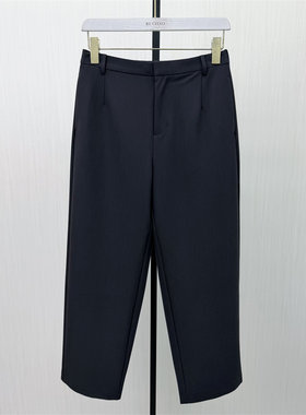 艾W●2026春季新品 西装哈伦裤女高腰显瘦休闲通勤长裤烟管裤1124