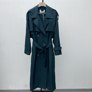 风衣外套女气质长款 新品 英伦风休闲通勤大衣820 2025秋季 艾