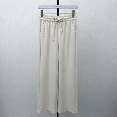 香●2026春季新品 休闲直筒卫裤女松紧腰显瘦宽松百搭阔腿裤1658