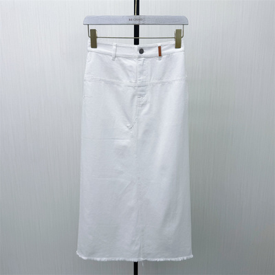 fei●2026夏季新品 牛仔半身裙女高腰显瘦休闲通勤直筒长裙6048