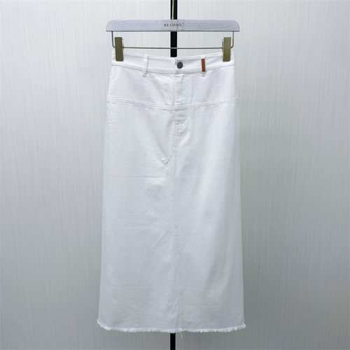 fei●2026夏季新品 牛仔半身裙女高腰显瘦休闲通勤直筒长裙6048