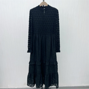 连衣裙女气质显瘦小清新长袖 法式 新品 茶歇裙7188 2025冬季