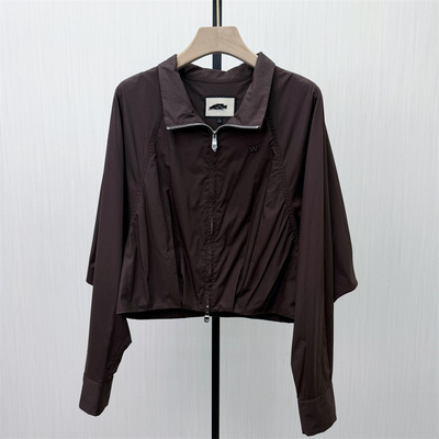 良月●2026春季新品 风衣外套女宽松休闲小个子短款工装夹克7334