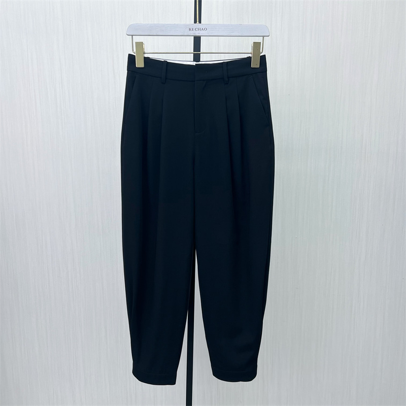 良月●2025春季新品 西装哈伦裤女高腰显瘦休闲长裤烟管裤0399