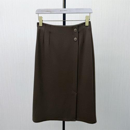 fei●2026春季新品 直筒半身裙女高腰显瘦通勤百搭包臀裙子1049