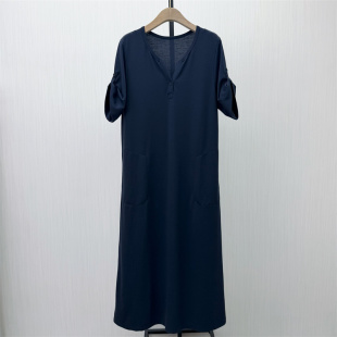 短袖 新品 连衣裙女休闲宽松简约百搭显瘦T恤裙316 2026夏季