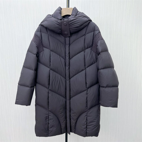 KA●2025冬季新品 羽绒服女中长款时尚宽松加厚鸭绒保暖外套8102