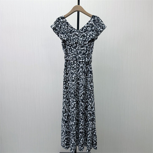 恩●2026夏季新品 法式碎花连衣裙女气质显瘦小清新a字茶歇裙336