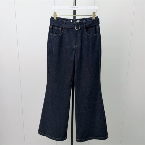 S●2026秋季新品 阔腿牛仔裤女高腰显瘦宽松通勤百搭休闲长裤178