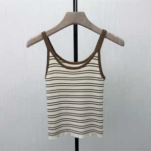 针织背心女修身 短款 新品 显瘦打底内搭吊带上衣2653 2026春季