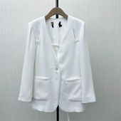 休闲经典 宽松百搭西服大衣016 西装 外套女时尚 2025秋季 新品