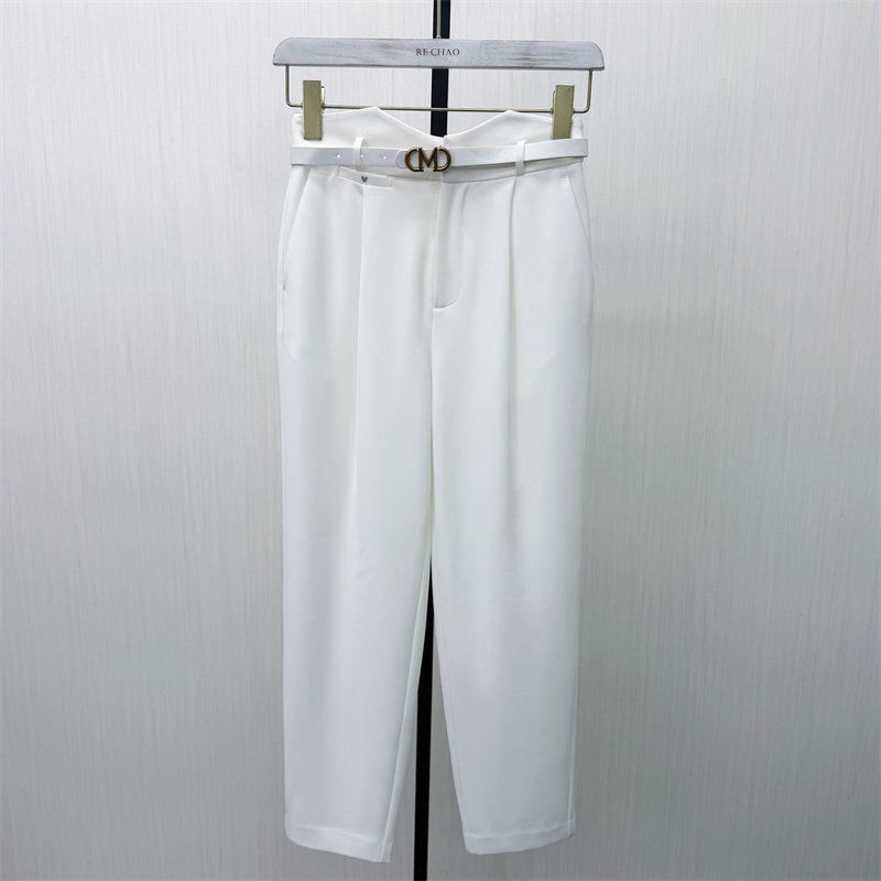 真情●2026春季新 西装哈伦裤女高腰显瘦宽松休闲长裤烟管裤2313