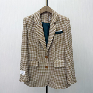 2026春季 休闲经典 新品 外套女时尚 宽松通勤百搭西服523 西装