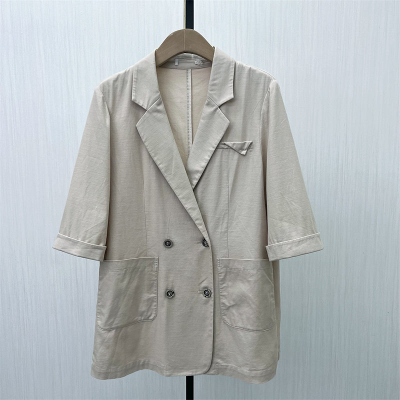 C●2025秋季新品 时尚短袖西装外套女宽松休闲通勤西服上衣3002,女装/女士精品,西装,淘宝优惠券,粉丝福利购,淘宝优惠卷