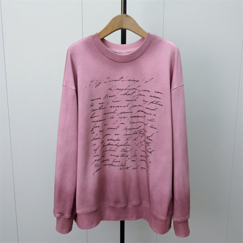 S●2026冬季新品 圆领套头磨毛卫衣女休闲宽松日常长袖上衣333