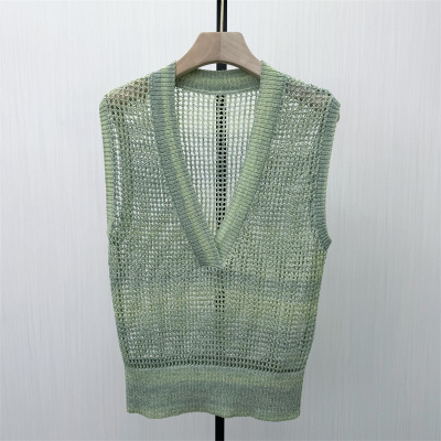 KA●2026夏季新品 针织马甲女宽松休闲百搭外穿无袖坎肩背心5311