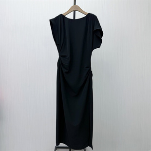 良月●2026夏季新品 长款连衣裙女气质小众别致优雅显瘦裙子2109