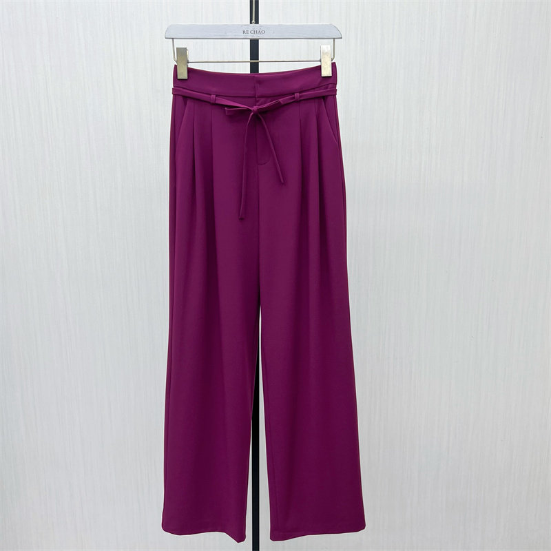 香●2025秋季新品 阔腿裤女高腰显瘦宽松通勤直筒休闲长裤3211