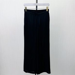 2026春季 垂感拖地休闲长裤 新品 女高腰显瘦直筒裤 217 阔腿裤 彩