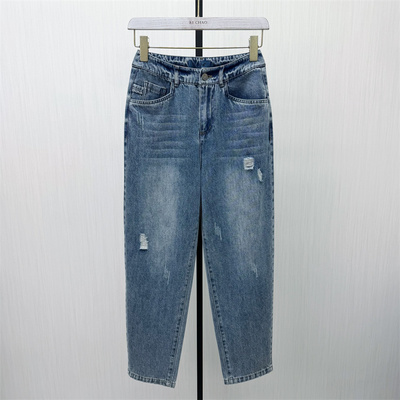 C●2026春季新品 哈伦牛仔裤女高腰显瘦宽松休闲长裤老爹裤5113