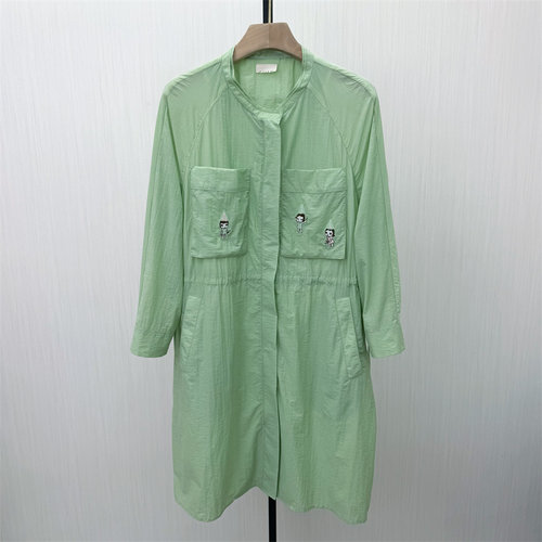C●2026春季新品 防晒外套女轻薄宽松休闲中长款空调服开衫3333