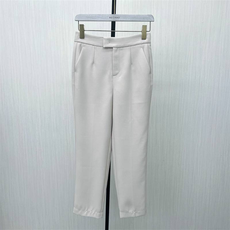 迪●2025春季新品 西装哈伦裤女高腰显瘦休闲小个子烟管裤1769