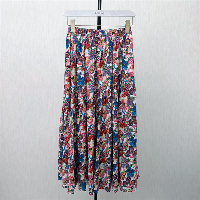 fei●2026春季新品 复古碎花半身裙女气质显瘦淑女长裙a字裙5152,女装/女士精品,半身裙,淘宝优惠券,粉丝福利购,淘宝优惠卷