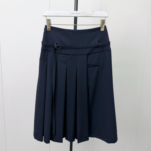 S●2026秋季新品 百褶裙女高腰显瘦休闲日常百搭长款a字裙965
