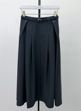 S●2026夏季新品 伞裙半身裙女高腰显瘦气质百搭大摆a字长裙667