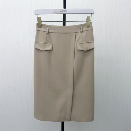 迪●2026春季新 包臀半身裙女高腰显瘦气质直筒中长款一步裙1705