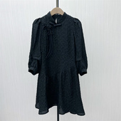 新中式 新品 盘扣旗袍女气质显瘦清新淑女连衣裙1182 2025秋季 fei