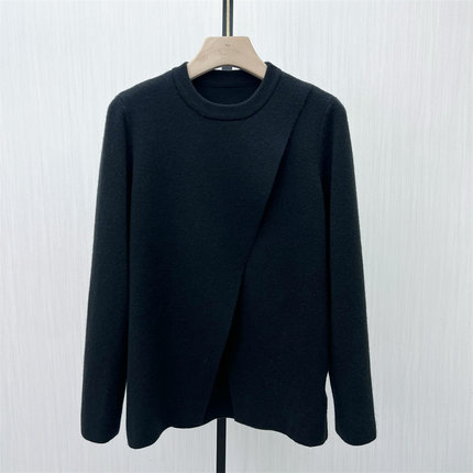 图●2025冬季新品 套头毛衣女宽松圆领基础百搭毛衫针织衫4510