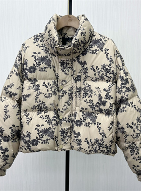 图●2025冬季新品 短款立领羽绒服女宽松面包服加厚保暖外套8579